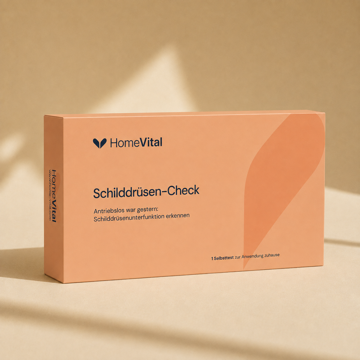HomeVital Schilddrüsen-Check: Selbsttest auf Schilddrüsenunterfunktion