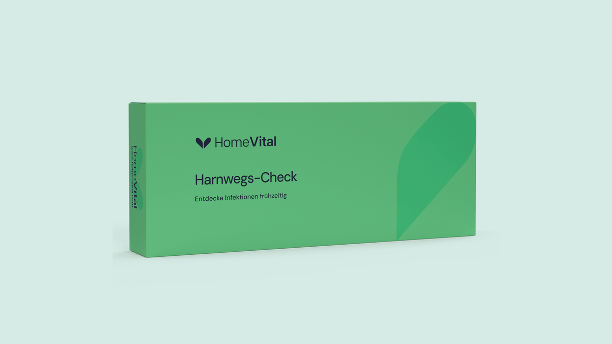 HomeVital Harnwegs-Check Selbsttest für zuhause