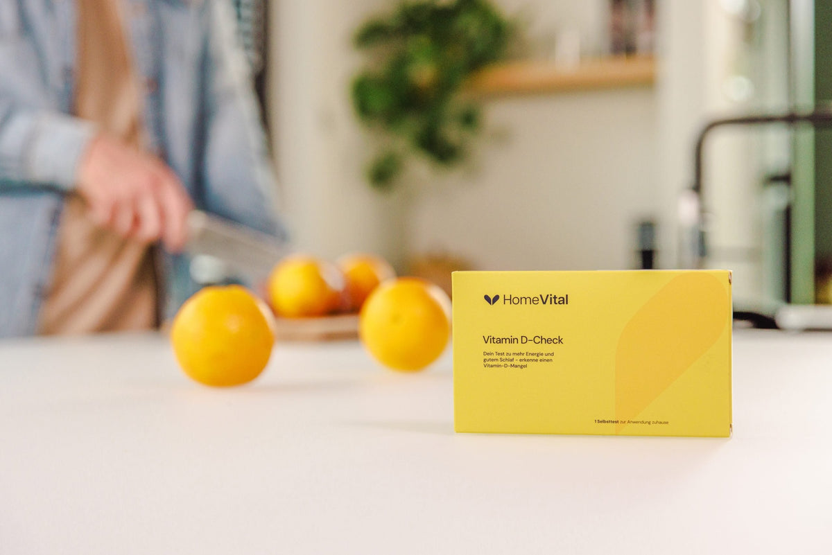 HomeVital Vitamin D Selbsttest bei Vitamin-D-Mangel
