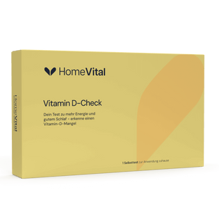HomeVital Vitamin D-Check aus dem Vitalstoffmangel Set