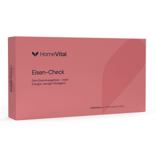 HomeVital Eisen-Check aus dem Vitalstoffmangel Set