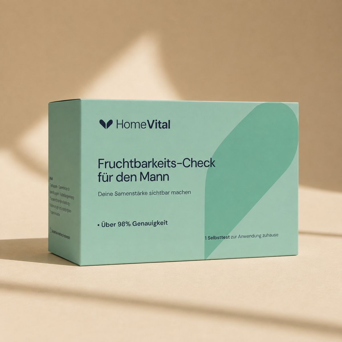 HomeVital Fruchtbarkeits-Check für den Mann: Spermatest für zu Hause