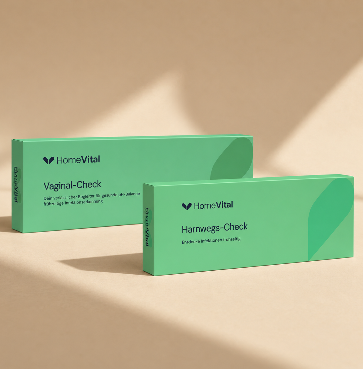 HomeVital Intim-Check Set für die Frau mit Harnwegs-Check und Vaginal-Check