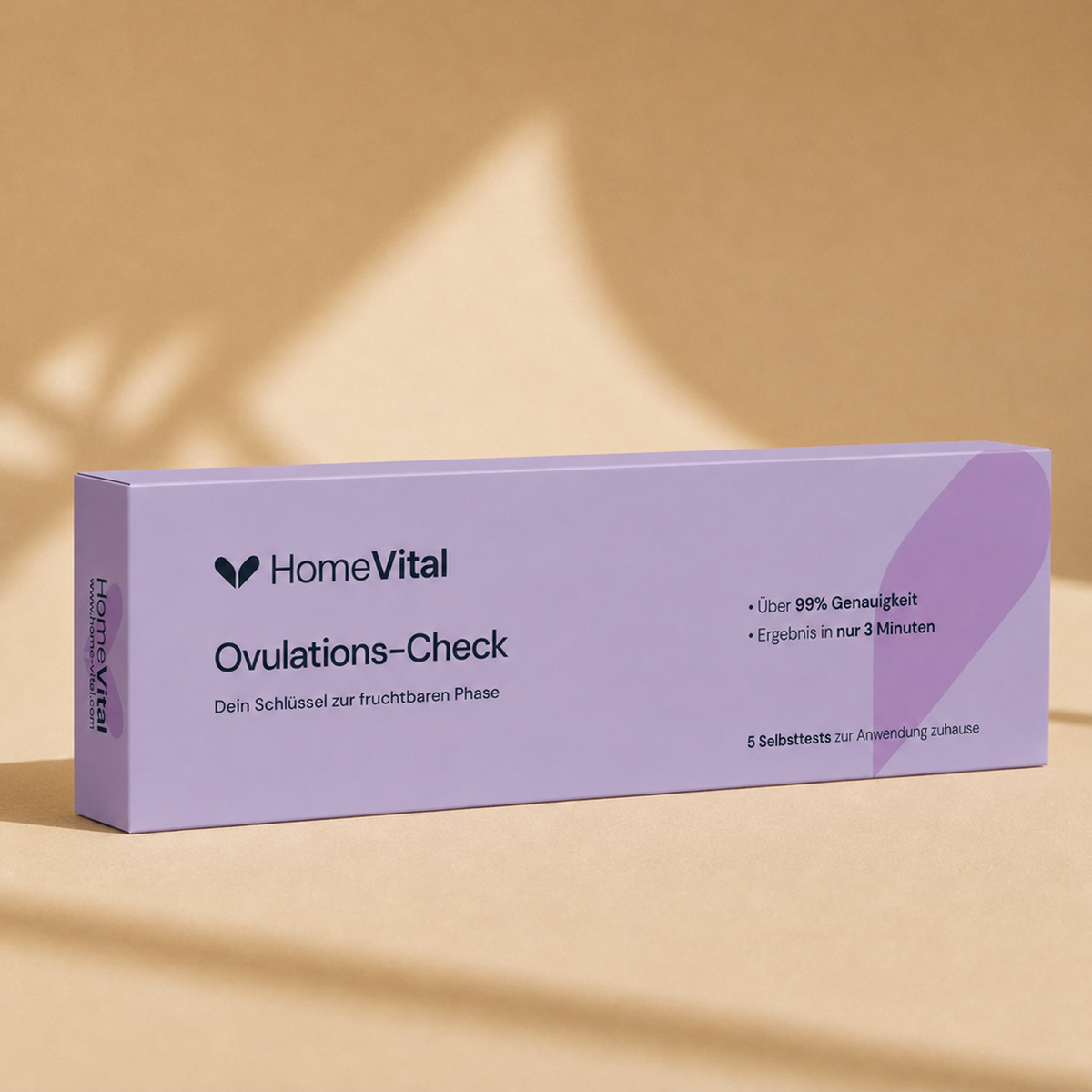 HomeVital Ovulations-Check: Selbsttest für die fruchtbaren Tage